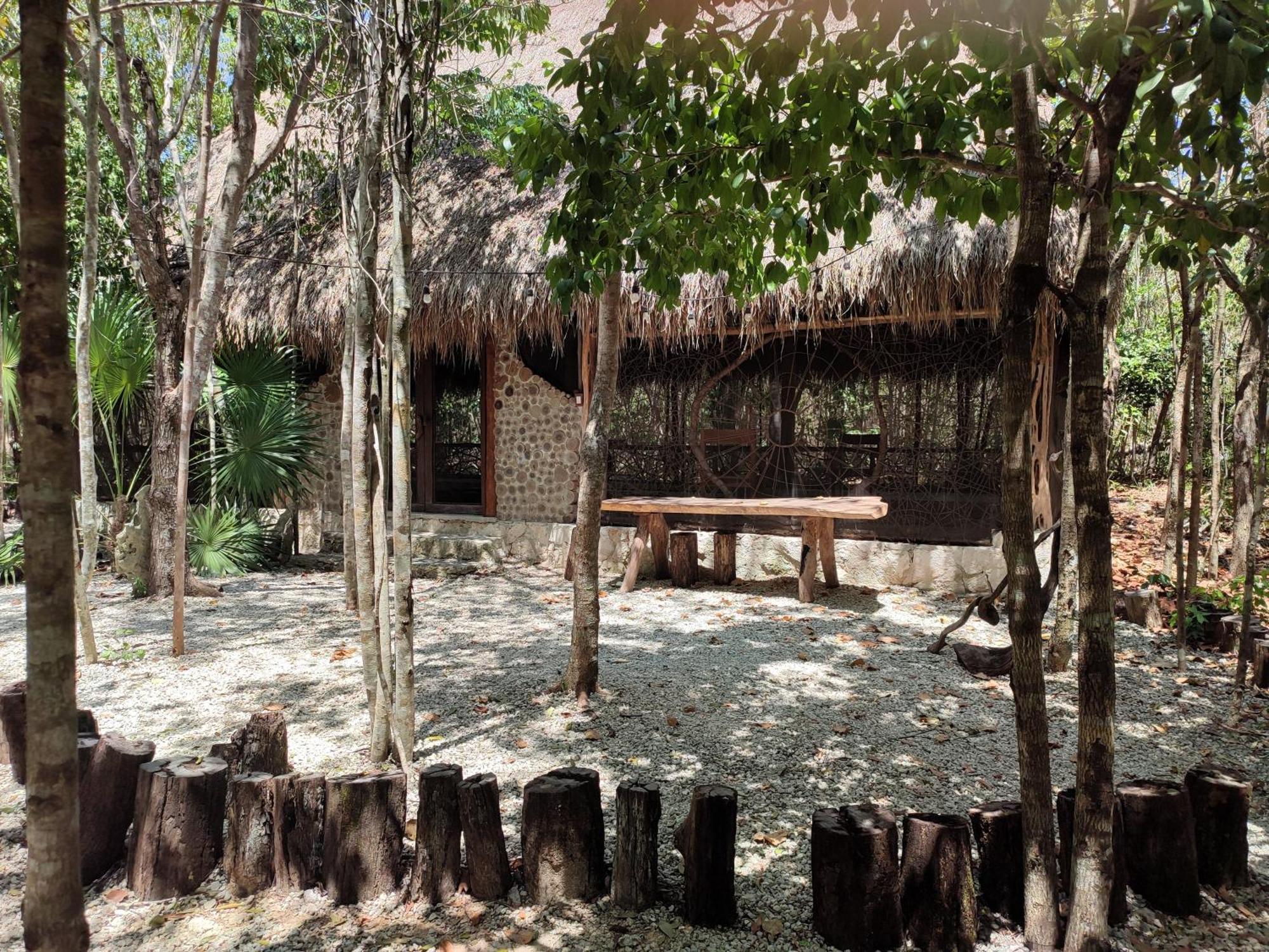 Aldea Maya-Ha Cabanas Con Cenotes Puerto Morelos Dış mekan fotoğraf
