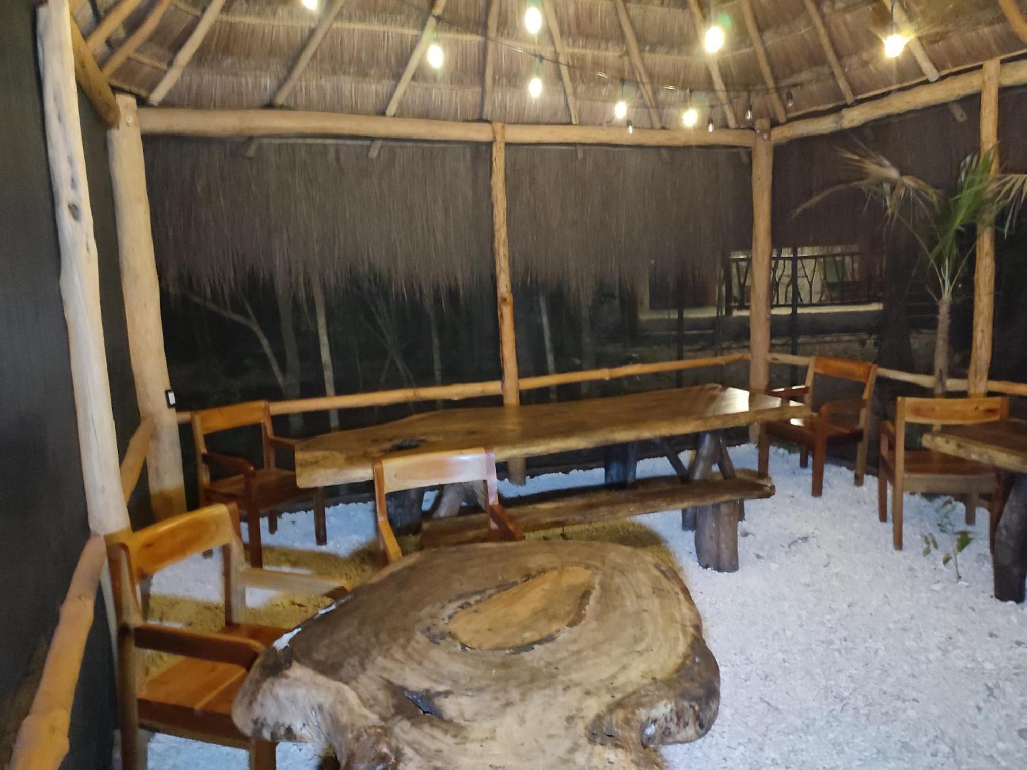 Aldea Maya-Ha Cabanas Con Cenotes Puerto Morelos Dış mekan fotoğraf